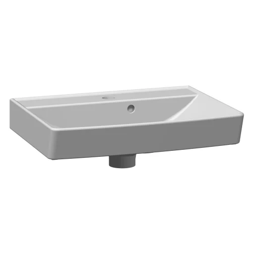 Dansani Mido+ Vask Cappella 52 cm porcelæn hvid mat