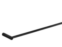 Pressalit Håndklædestang - enkelt (60 X 8,5 cm)mat sort
