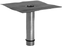 JUAL tagbrønd Ø75x250mm - Stål/SBS, 8mm O-ring, til Ø75mm muffe eller Ø90mm indstik