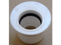 Wafix PP reduktion kort Ø50 x Ø32 mm hvid