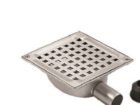 Blücher 32 mm afløbsskål til beton, uden studs, vandret