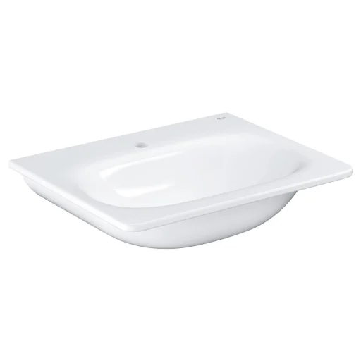 Grohe Essence Ceramic håndvask 60x48,5 cm, rengøringsvenlig, alpinhvid