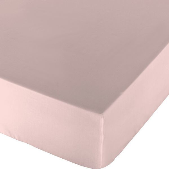 Monteret bundark Naturals Pink Bred enkeltseng (105 x 190 cm)