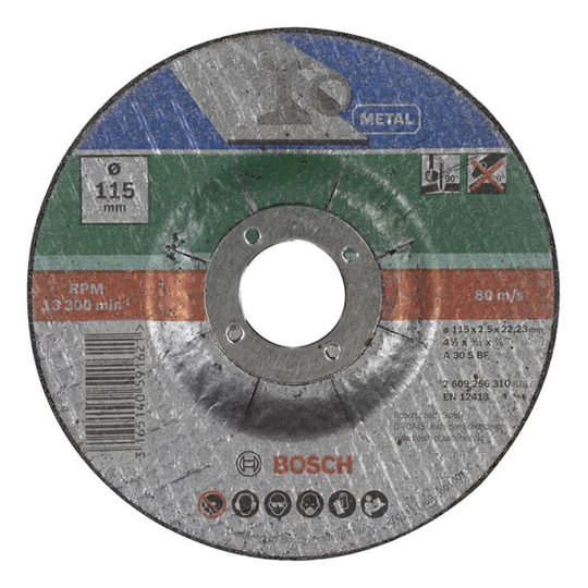 Bosch Skæreskive Metal 115x2,5mm Gl - 2609256310