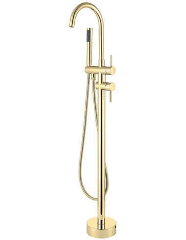 ILLUSION ll Badekar armatur H110 cm - Blank guld
