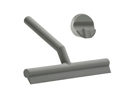 Skraber m/holder Grey