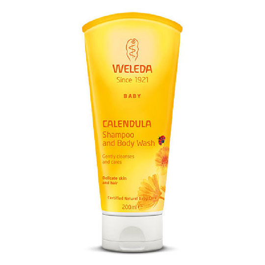 Calendula Shampoo & Body Wash Weleda 200 ml