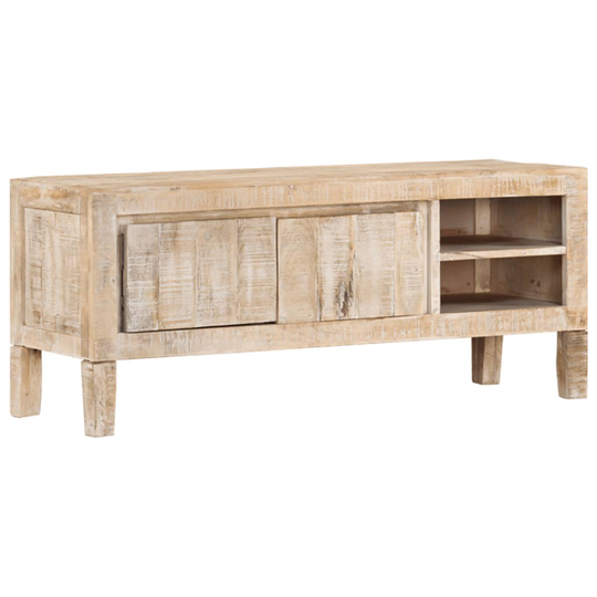 vidaXL tv-skab 110x35x46 cm massivt mangotræ