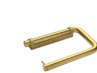 Toiletrulleholder,145 mm - PVD børstet messing