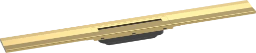 Hansgrohe Raindrain Flex afløbsrende, vægmontering, 800 mm, poleret guld