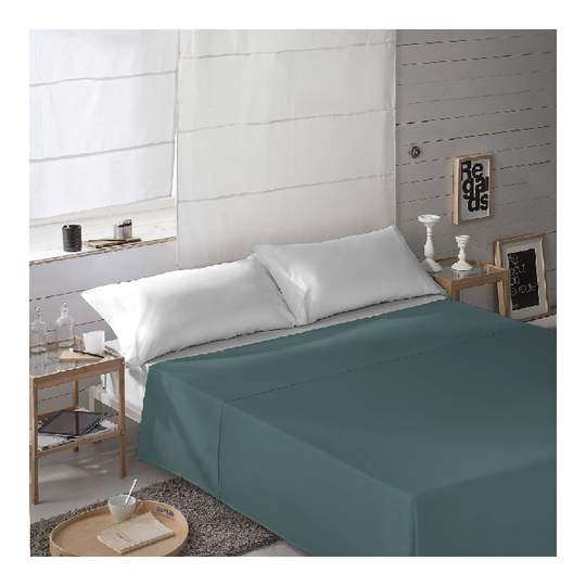 Toplagen Naturals Grøn (Seng 90) (160 x 270 cm)