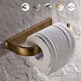 antikke messing toiletrulle papirholdere, håndklædering bøjler bad samling sæt væg moderne mount