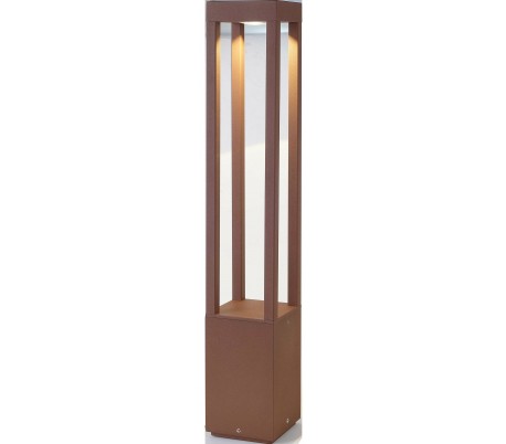 Agra havelampe H65 cm 1 x COB LED 10W - Rust