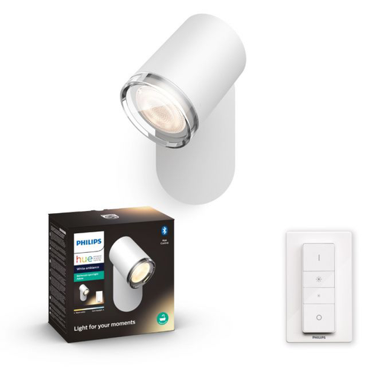 Philips Hue Adore Hue single spot Hvid 1x5W 230V - 929003056101