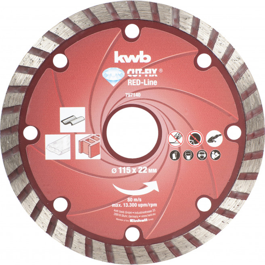 KWB CUT-FIX® Red Line-diamantklinger - 49797140