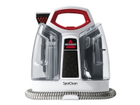 BISSELL SpotClean 3698N - Tæpperenser - beholder - uden pose - hvid/rød