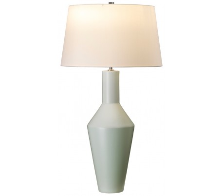 Leyton Bordlampe H80 cm 1 x E27 - Mat sage green/Elfenbenshvid