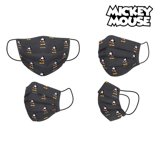 Hygiejnisk maske Mickey Mouse + 11 år Sort