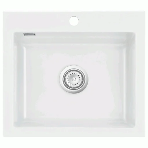 Lavabo Mera 57 køkkenvask, 57,5x51 cm, hvid