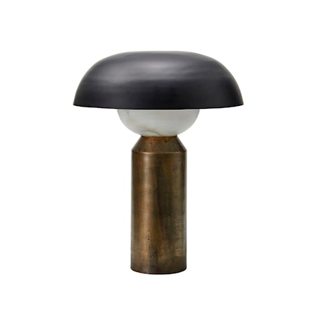 Bordlampe Big Fellow Antik Messingfarve