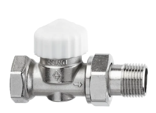 TA Calypso Exact radiatorventil 1/2", ligeløbende (til 2-strengsanlæg)