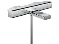 HansGrohe Ecostat E kar & brusetermostat med forskruninger og rosetter
