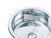 Juvel Barents vask BC313 Ø31 cm med prop, børstet