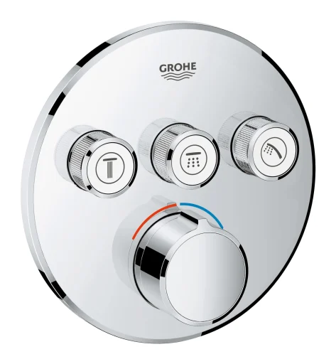 Grohe SmartControl Indbygget termostat med 3 ventiler