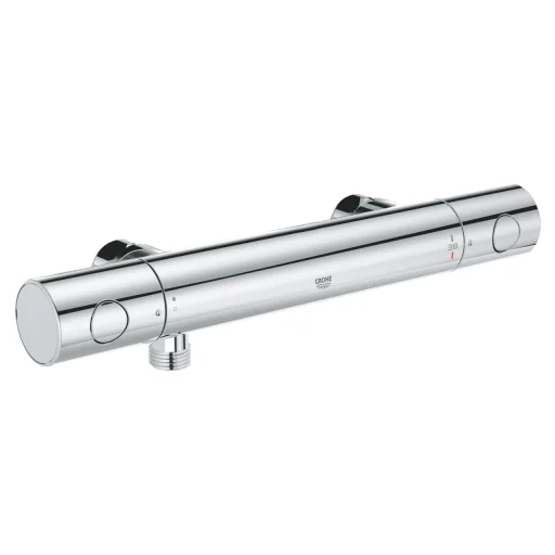 Grohe Grohtherm 800 Cosmopolitan, m/Termostat, u/rosetter, Krom (1/2" afgang)
