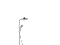 HG MySelect S Showerpipe 220 - 1jet Reno hvid/krom. DIY