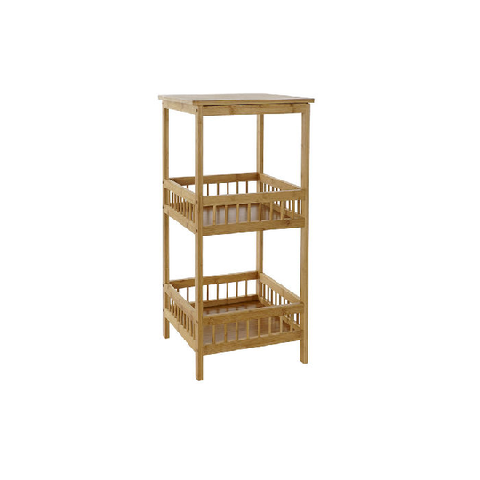 Badeværelse reol DKD Home Decor Natur Bambus (38,5 x 39,5 x 86,5 cm)