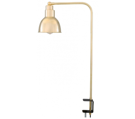 Baku Bordlampe med klemme H73,5 cm 1 x E27 - Poleret messing