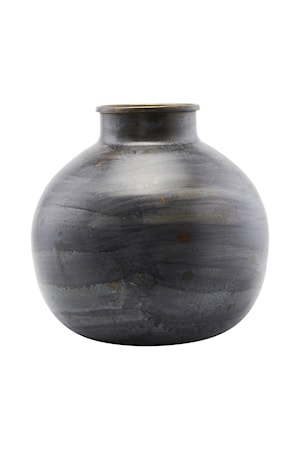 Vase Etnik Ø 30x30 cm - Blå