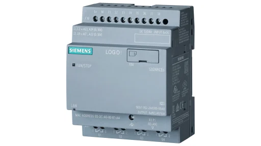 LOGO! 12/24RCEO Logic modul 8DI(4AI)/4DO uden display