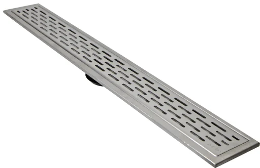 ACO Showerdrain afløbsarmatur og Long Hole rist, 985 mm, fritliggende
