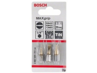 Bosch Accessories Lige kærv-bit 4.5 mm, 5.5 mm, 8 mm TiN D 6.3 3 stk