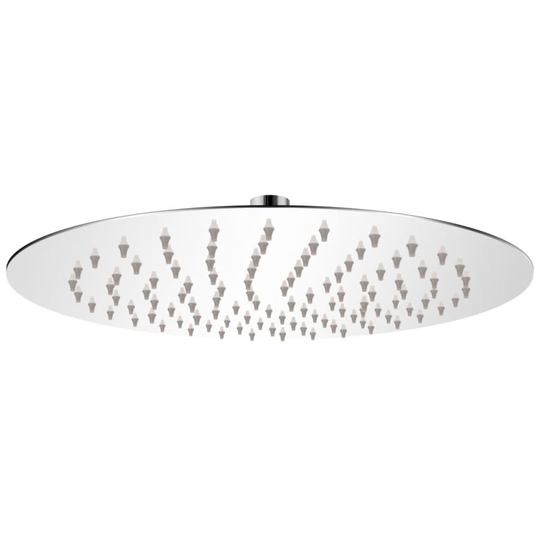 vidaXL Brusehoved rustfrit stål 25 cm rund