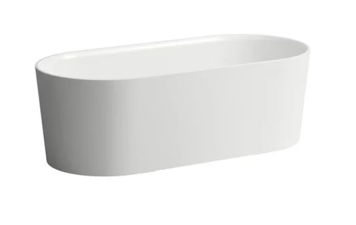 Laufen Val badekar, fritstående, 160x75 cm, hvid