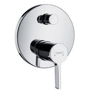 Hansgrohe Metris S kar-/brusebatteri t/indbygning m/omskifter, krom