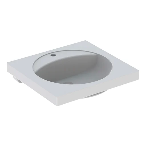 preciosa vask 60x55 haneh. midt, hvid kt