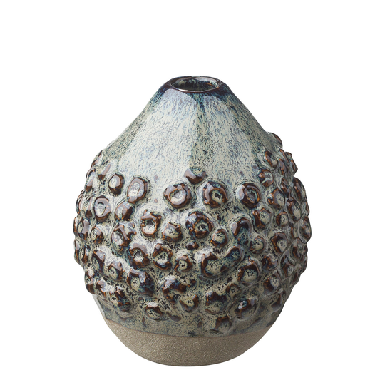 SINNERUP Dots stentøj vase H10 (BLÅ, ONESIZE)