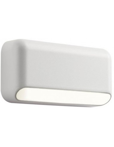 SAPO Væglampe i aluminium B15,5 cm 1 x 3W SMD LED - Mat hvid