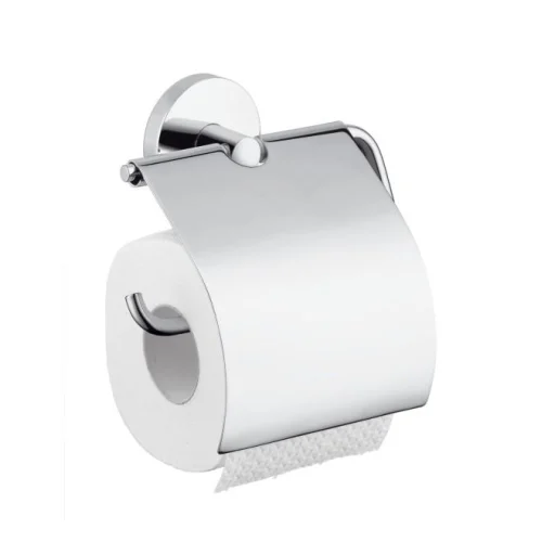 Hansgrohe Logis toiletpapirholder m/låg, krom