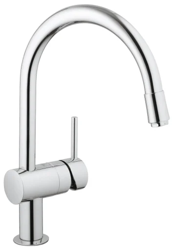 Grohe Minta køkkenarmatur rundet m/udtrækstud, krom