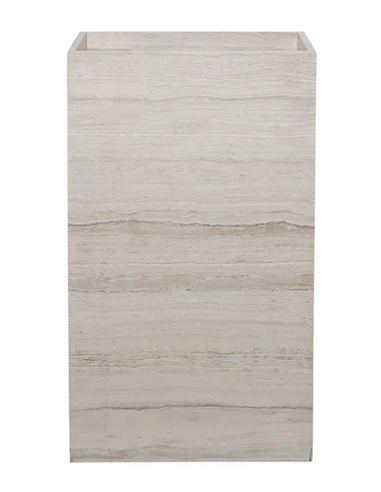 Etienne gulvmonteret håndvask H90 x B60 cm marmor - Beige