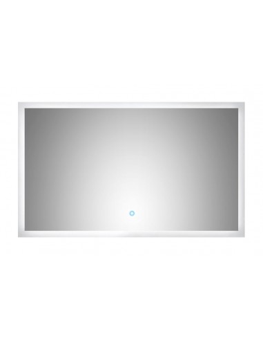 Spejl med touch 27W LED lampe H60 x B100 cm