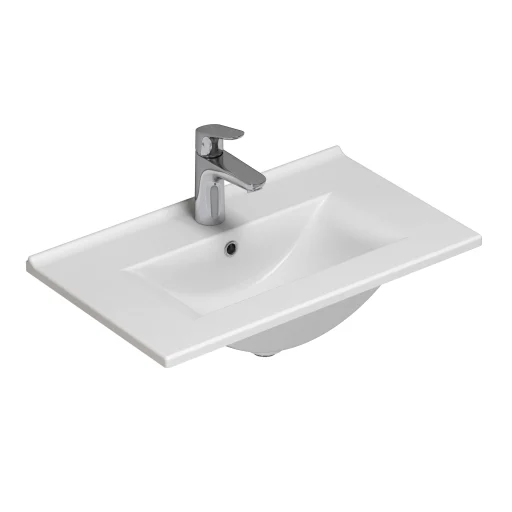 Dansani Amber mini porcelænsvask, 61 cm