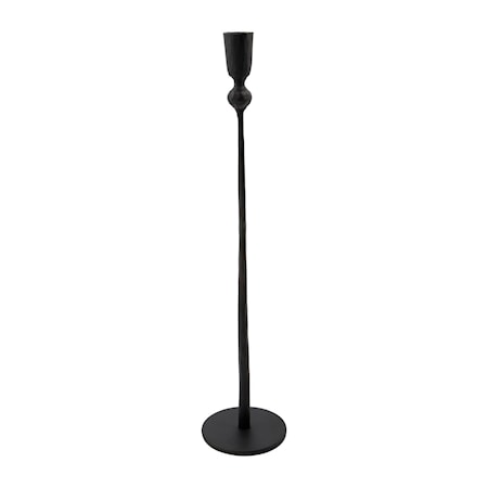 Lysestage Trivo Sort 7 x 41 cm