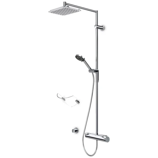 Oras Optima Rain brusearmatur, krom