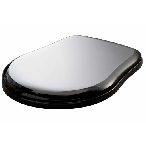 Lavabo Retro toiletsæde, blank sort